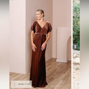 Revelry Gwen Velvet Dress
